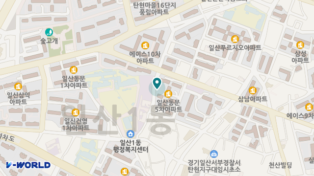 고양꽃누리방문요양센터 위치 지도