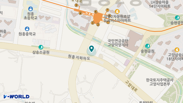 고양미소방문요양센터 위치 지도
