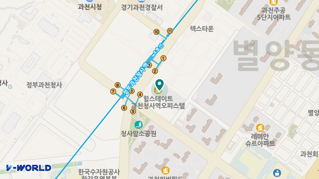 다누림재가복지센터 위치 지도