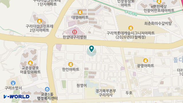 구리효심데이케어센터 위치 지도