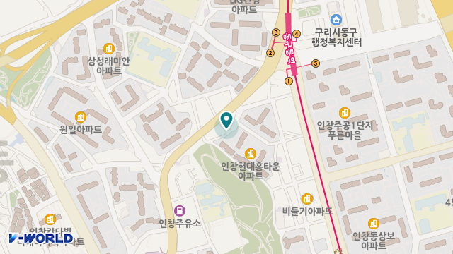 구리건강재가방문요양센터 위치 지도