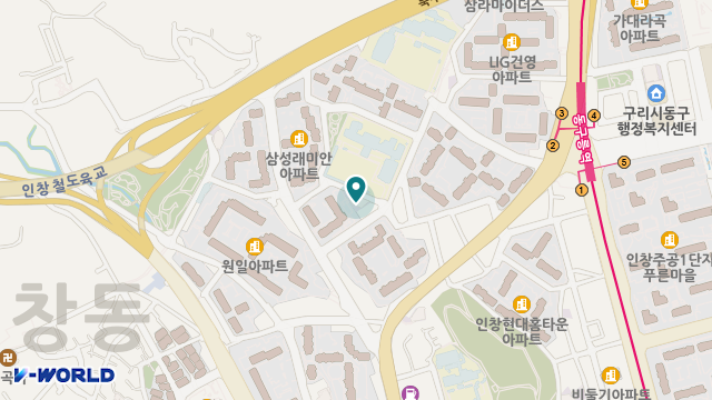 해피나눔협동조합 위치 지도