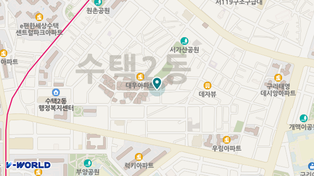 아름드리재가노인복지센터 위치 지도