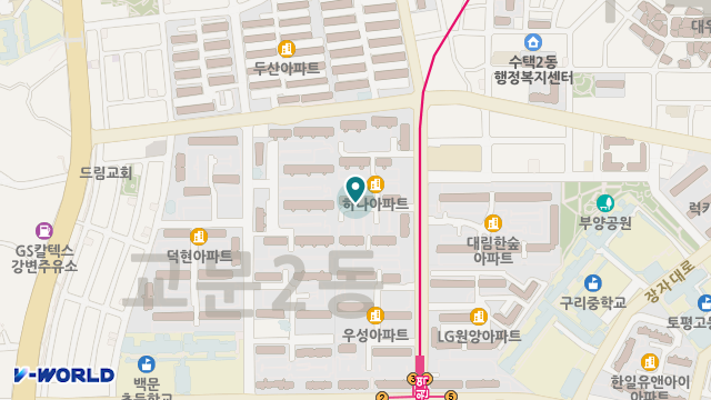 우리재가복지센터 위치 지도