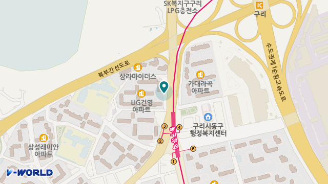 동구릉방문요양센터 위치 지도