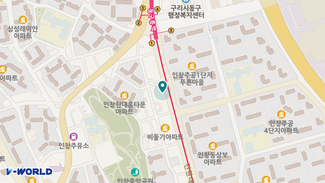 A+나이팅게일 재가방문센터 위치 지도