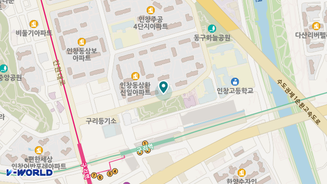 에덴 주야간보호센터 위치 지도