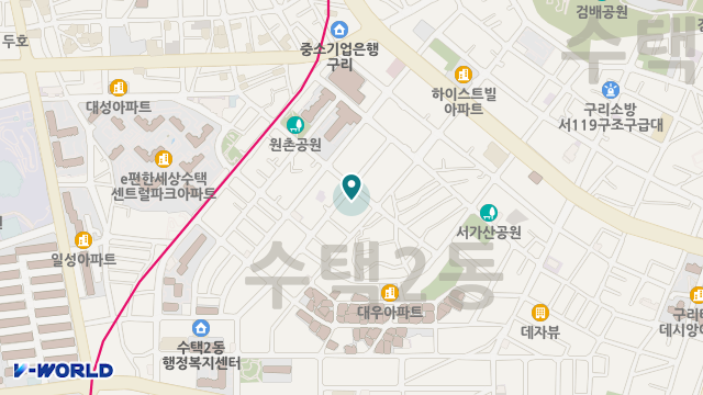 두손재가복지센터 위치 지도