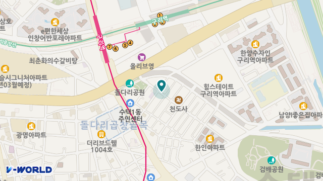 서문재가복지센터 위치 지도