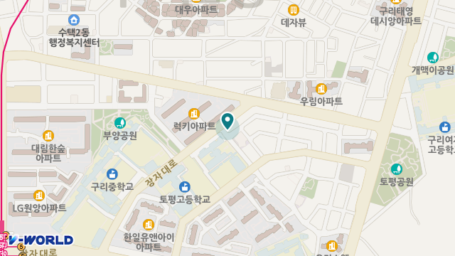 아모르 노인복지센터 위치 지도