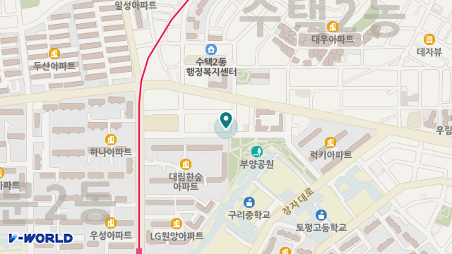 행복누리주야간보호센터 위치 지도