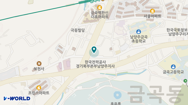 금곡노인복지센터 위치 지도