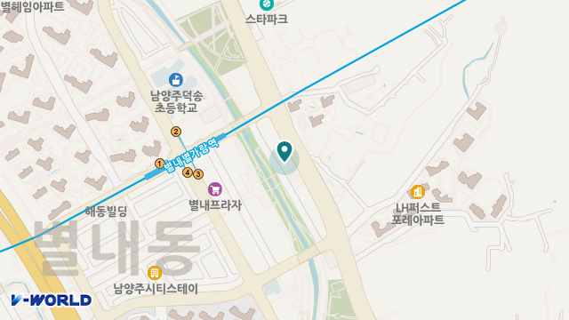 은빛정원주야간보호센터 위치 지도