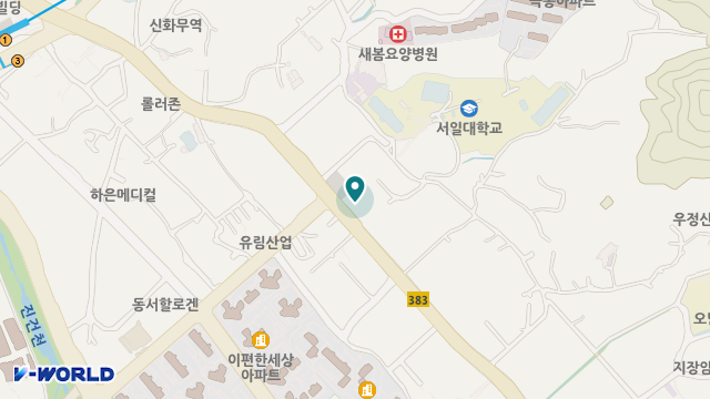 나무주야간보호센터 위치 지도