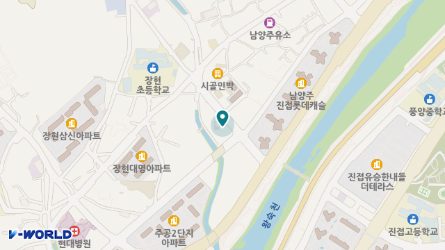 사랑채주야간보호센터 위치 지도