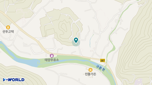 수동주야간보호센터 위치 지도