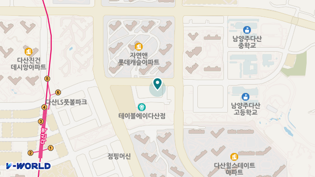 마음과마음데이케어&복지센터 위치 지도