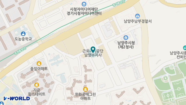 경기도사회서비스원 통합돌봄 동부지원센터 위치 지도