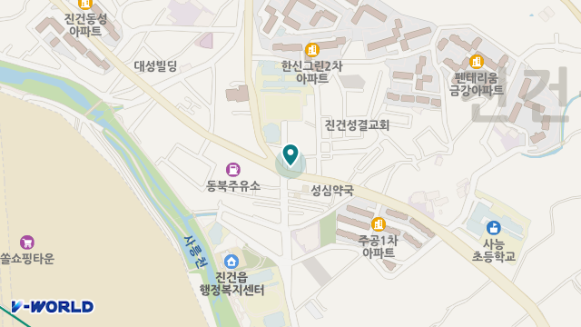 예닮노인복지센터 위치 지도