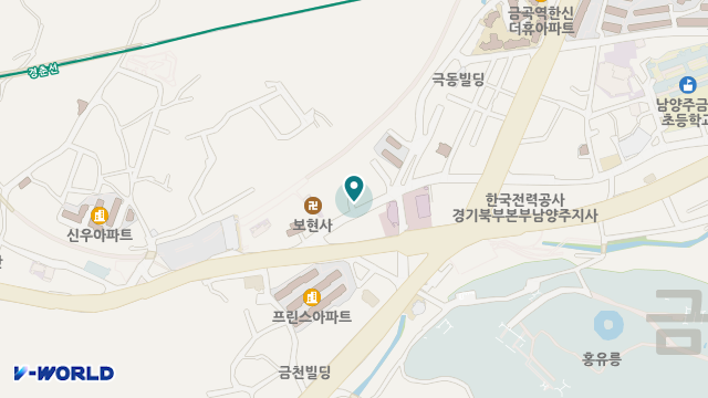 코끼리 복지센터 위치 지도