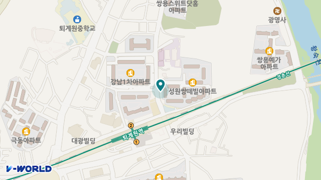 사랑노인복지센터 위치 지도