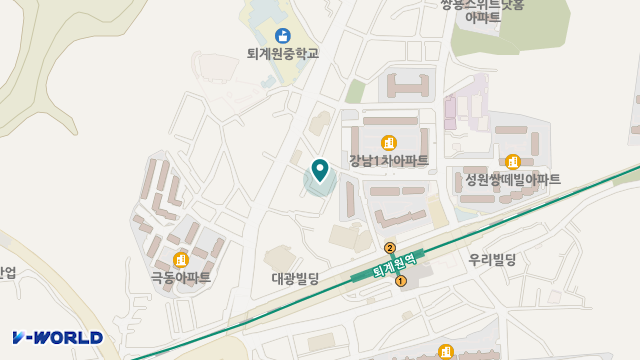 LH노인복지센터 위치 지도