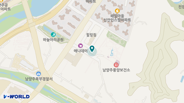 진접의료기 위치 지도