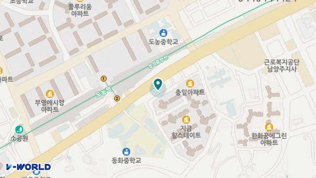 사랑재가복지센터 위치 지도
