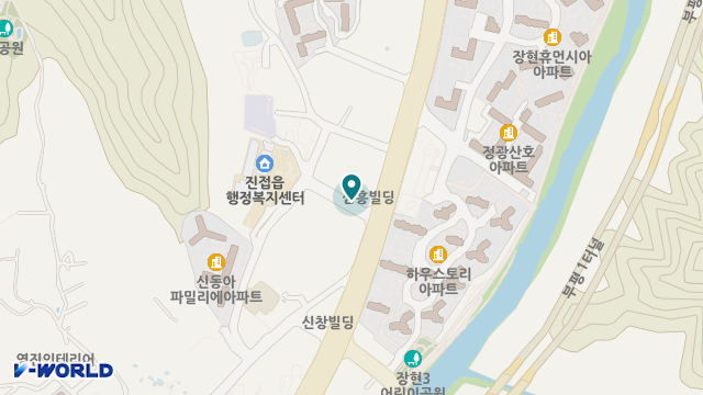 지원복지센터 위치 지도
