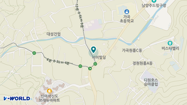 하누리노인복지센터 위치 지도