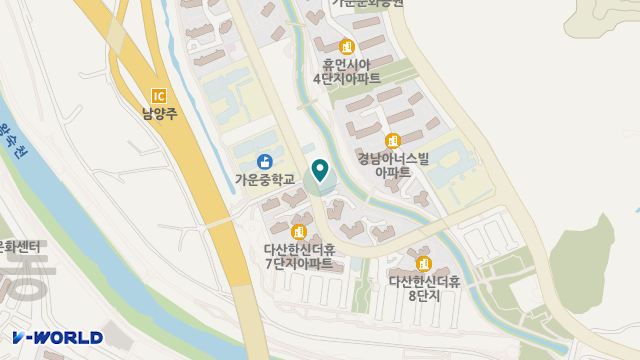 라움방문간호센터 위치 지도