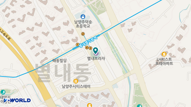별무리재가복지센터 위치 지도