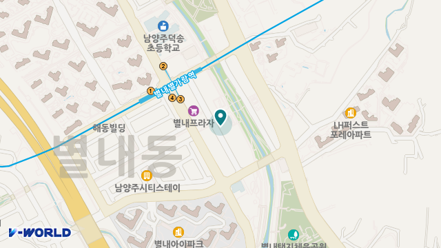 (A+)한마음노인복지센터 위치 지도