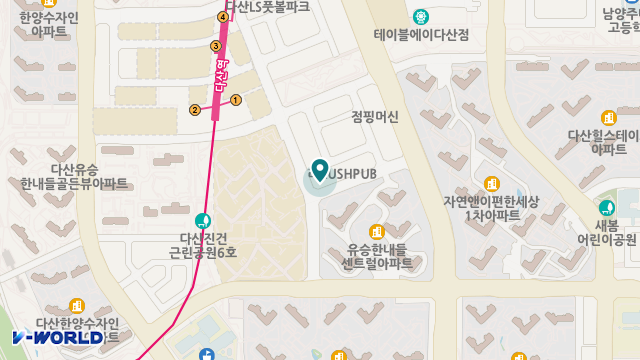 다산방문요양센터 위치 지도