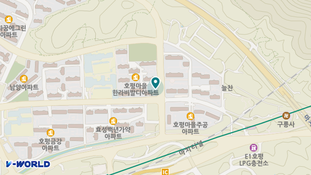 꽃밭방문요양센터 위치 지도