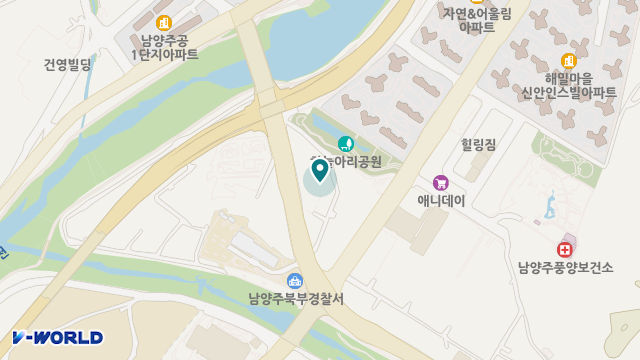 진접굿데이케어센터 위치 지도
