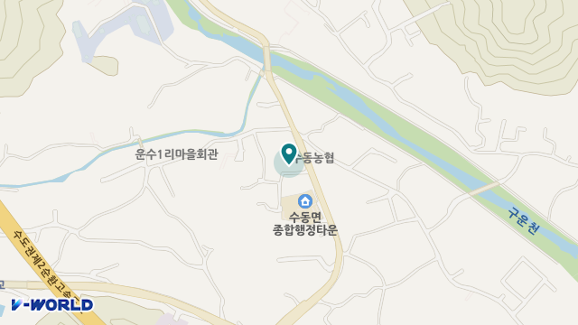 물골안주야간보호센터 위치 지도
