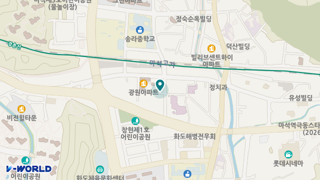 마석의료기 위치 지도
