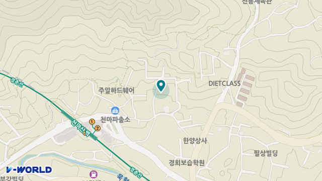 미소주야간보호센터 위치 지도