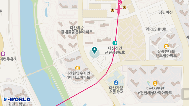 두레재가복지센터 위치 지도