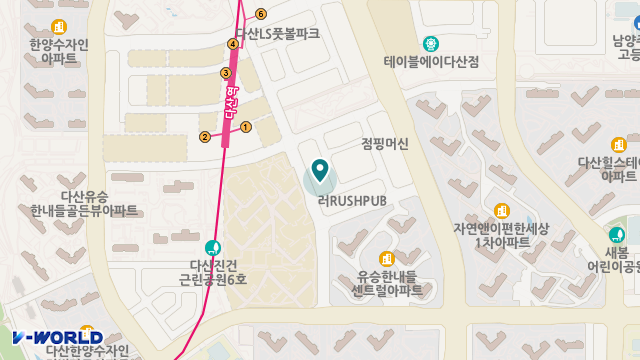 마실데이케어센터 위치 지도