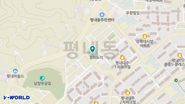 실버런주야간보호센터 위치 지도