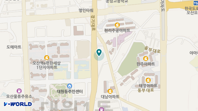편안노인요양센터 위치 지도