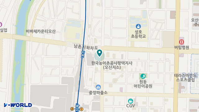 효사랑나눔노인복지센터 위치 지도