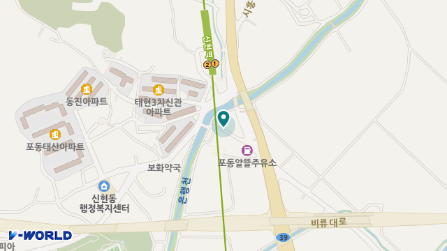 효인방문요양센터 위치 지도
