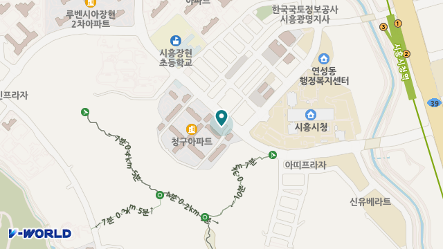 가봄노인재가복지센터 위치 지도