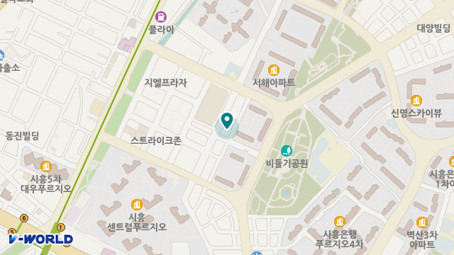 평안휴케어센터 위치 지도