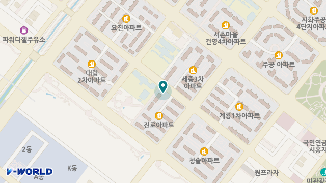 해솔재가복지센터 위치 지도