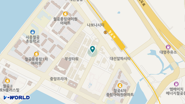 사랑방재가방문요양센터 위치 지도