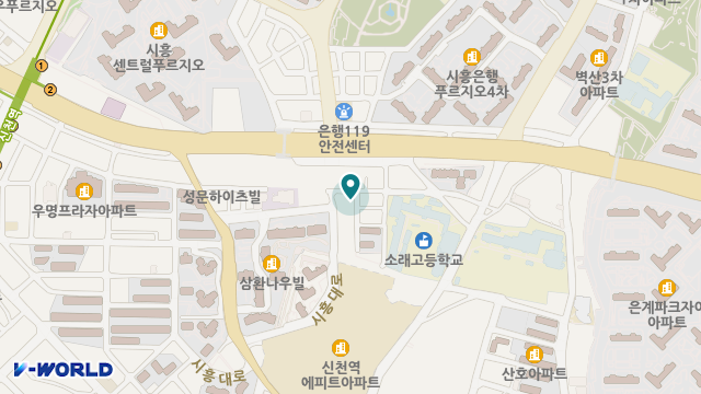하이홈케어 재가복지센터 위치 지도